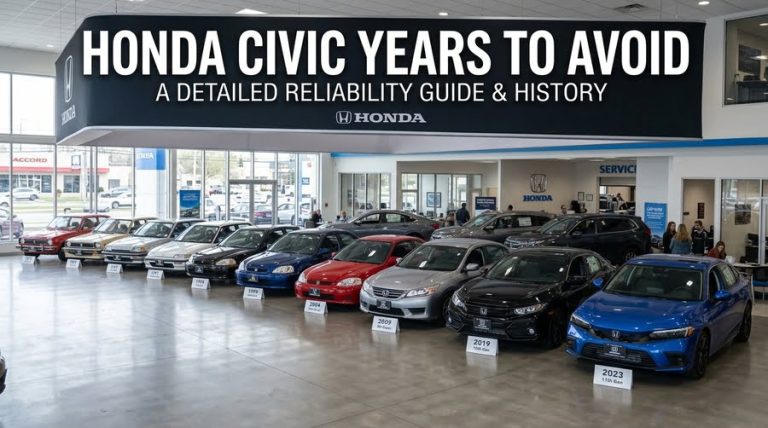 Honda Civic Years to Avoid