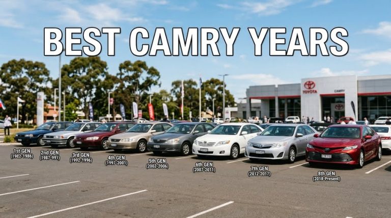 Best Camry Years: Which Generations Are The Best?