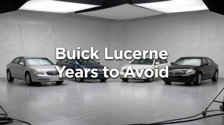 Buick Lucerne Years to Avoid