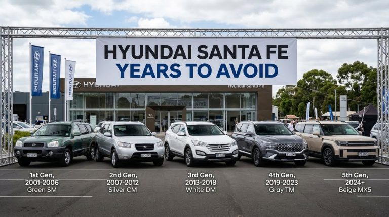 Hyundai Santa Fe Years to Avoid