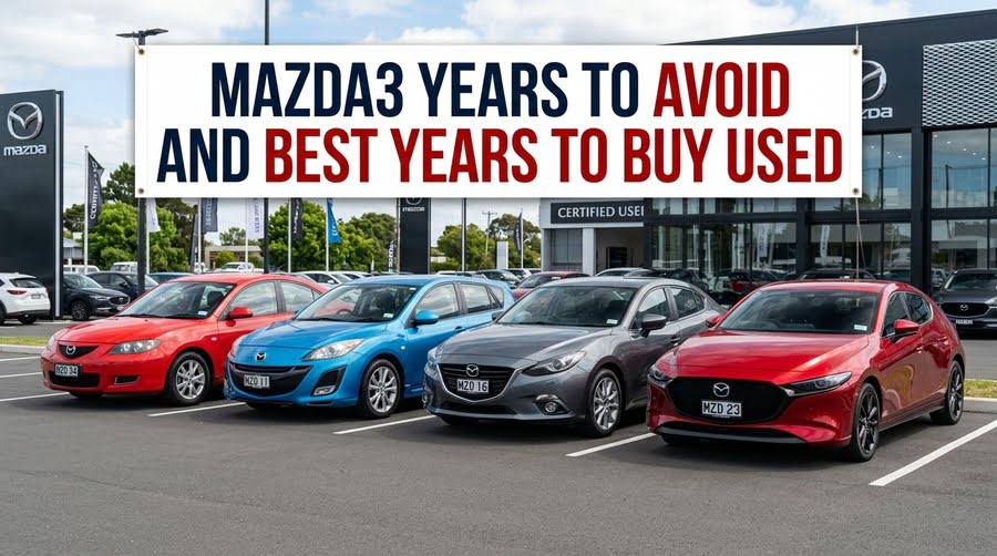 Mazda3 Years to Avoid and Best Years to Buy Used