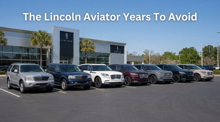 The Lincoln Aviator Years To Avoid