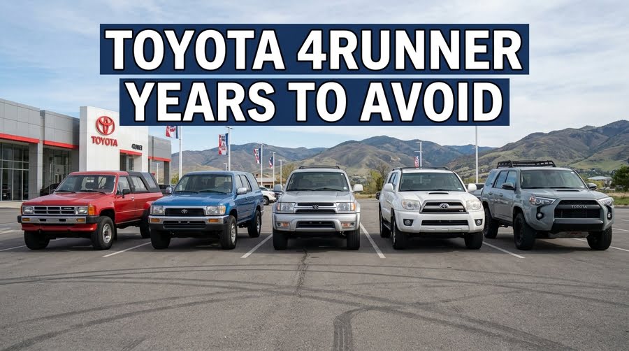 Toyota 4Runner Years to Avoid