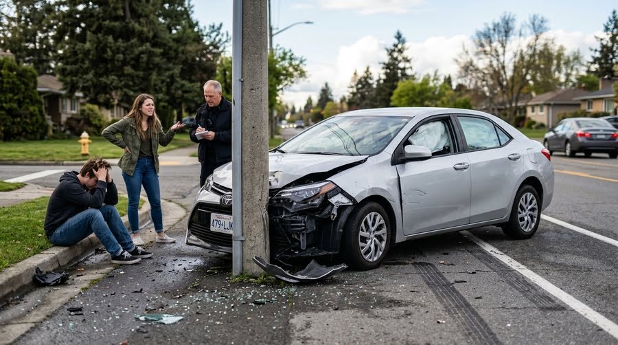 What Happens if Someone Else Crashes Your Car?