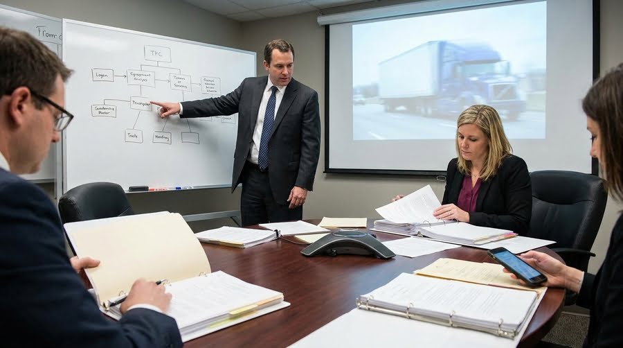 How Do Lawyers Prove Negligent Hiring By A Trucking Company?